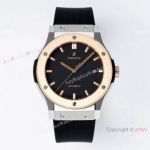 Swiss Luxury Hublot Classic Fusion Titanium Rose Gold Bezel Watch HB1110 Movement